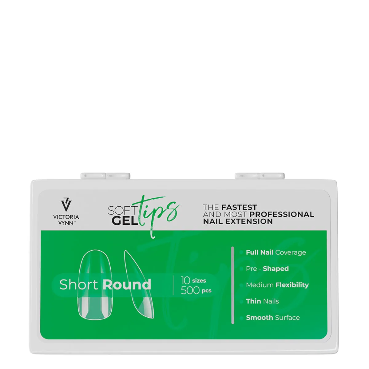 Victoria Vynn Soft Gel Tips Short Round