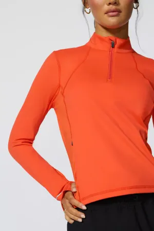 Vital 1/4 Zip - Cherry Tomato