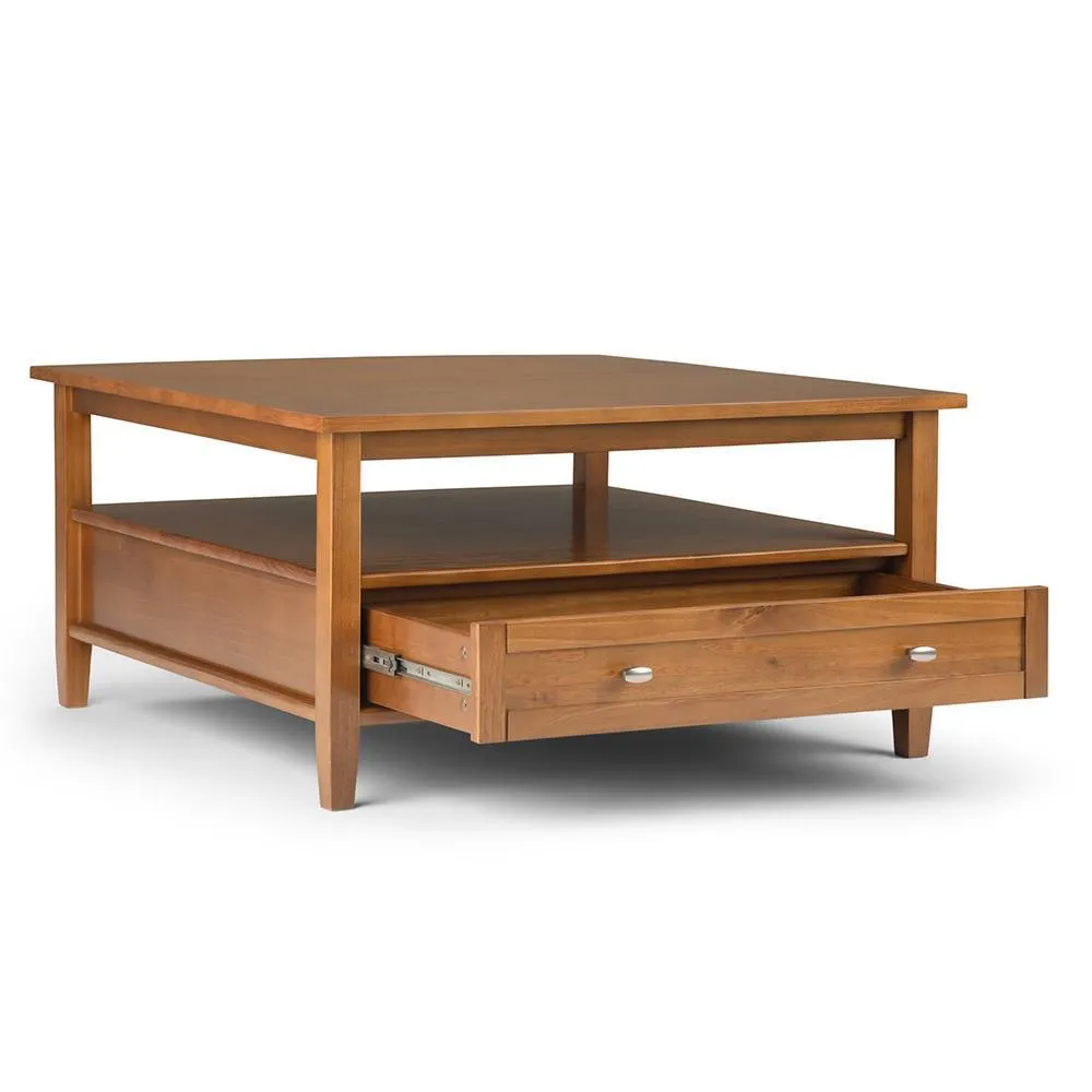 Warm Shaker Square Coffee Table