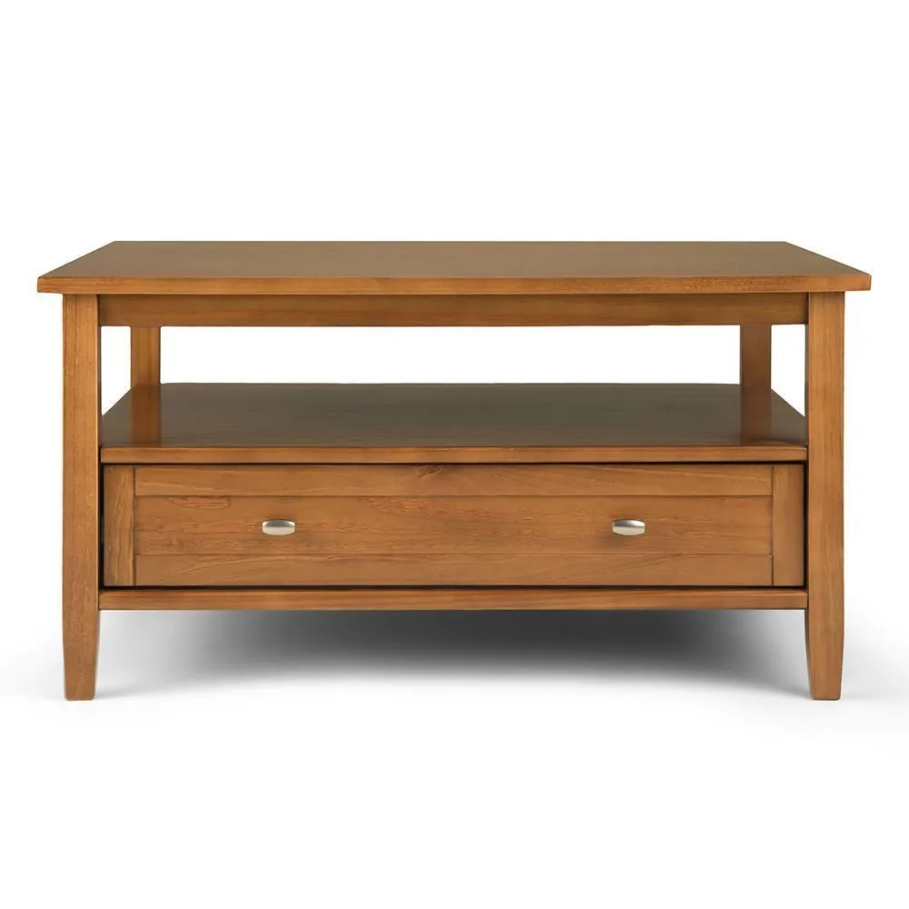 Warm Shaker Square Coffee Table
