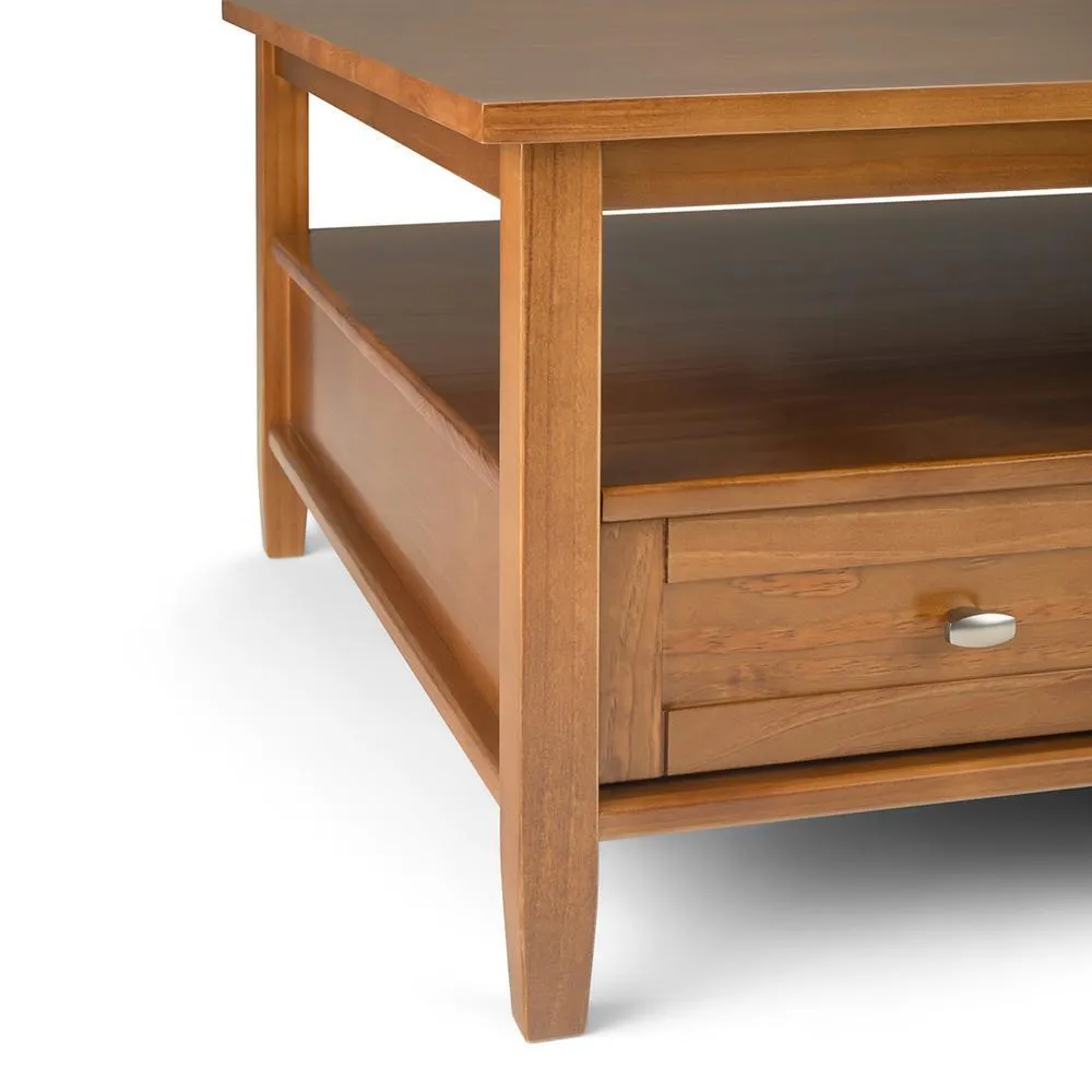 Warm Shaker Square Coffee Table