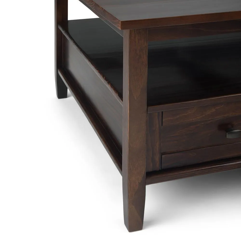 Warm Shaker Square Coffee Table