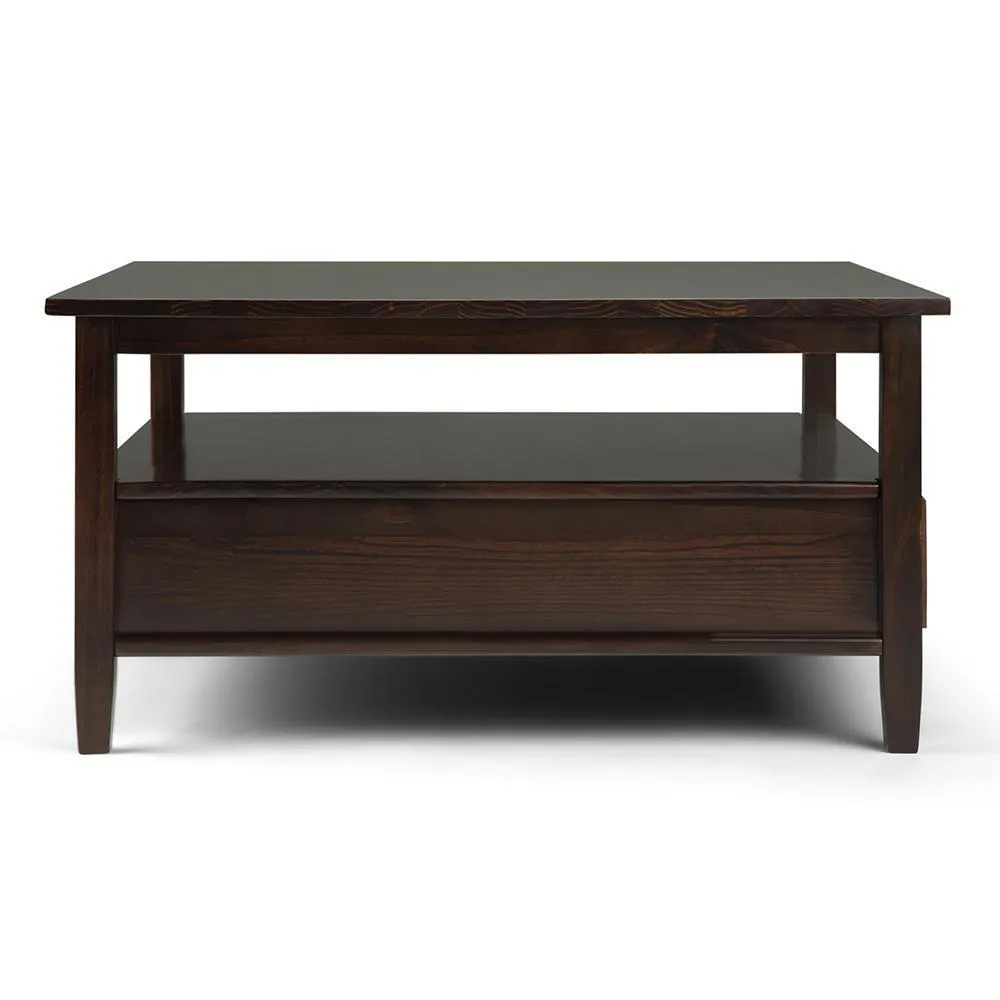 Warm Shaker Square Coffee Table