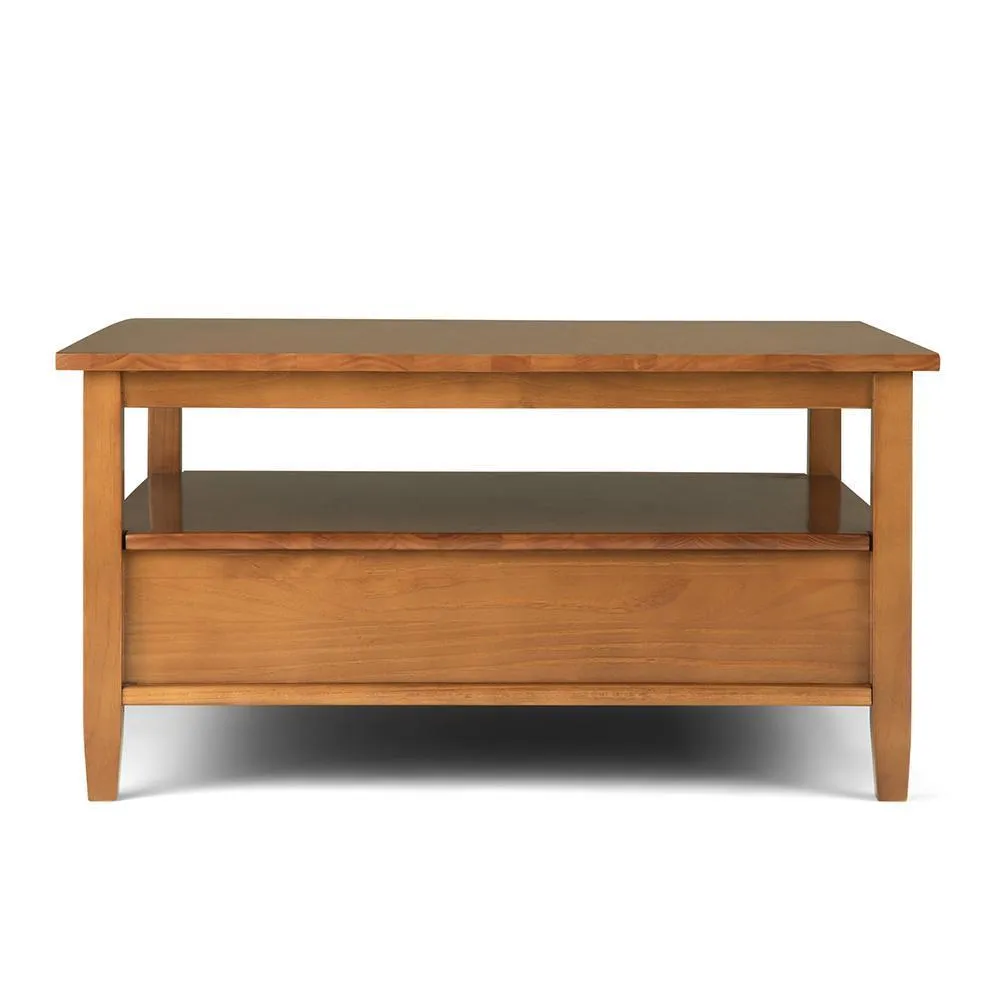 Warm Shaker Square Coffee Table