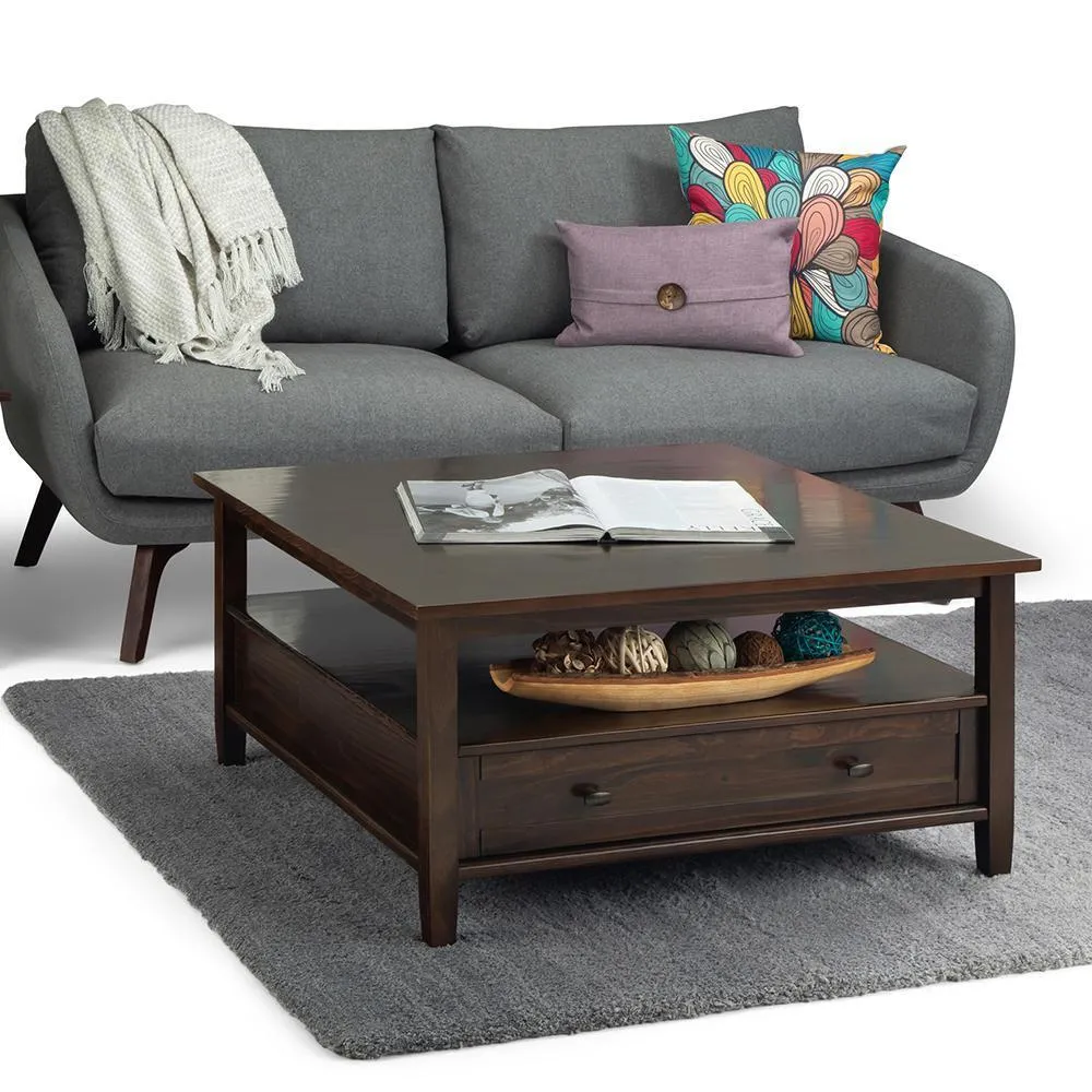 Warm Shaker Square Coffee Table