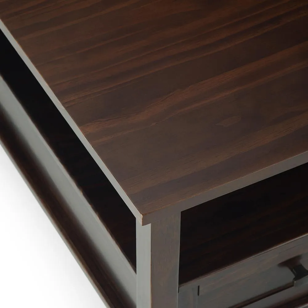 Warm Shaker Square Coffee Table
