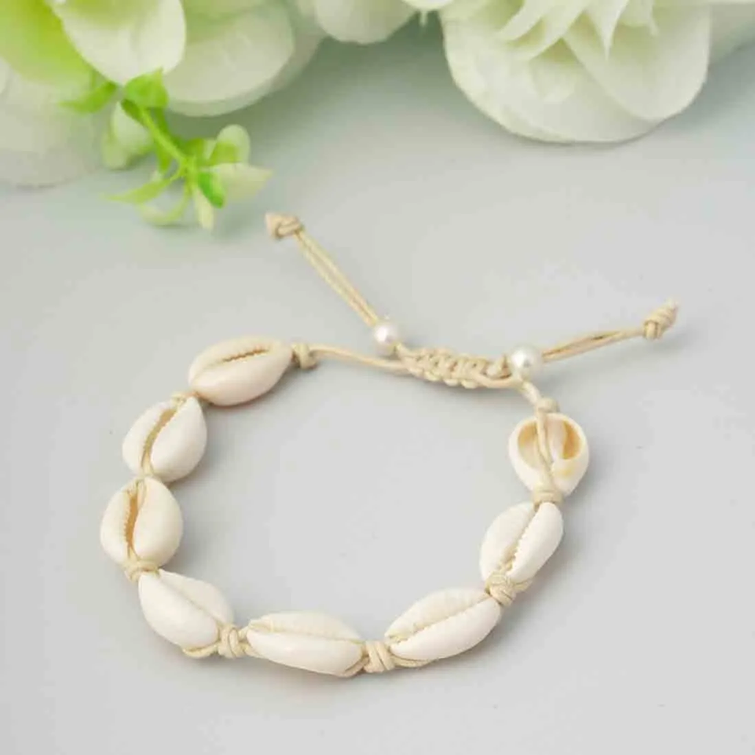 White Sea Shell Bracelet