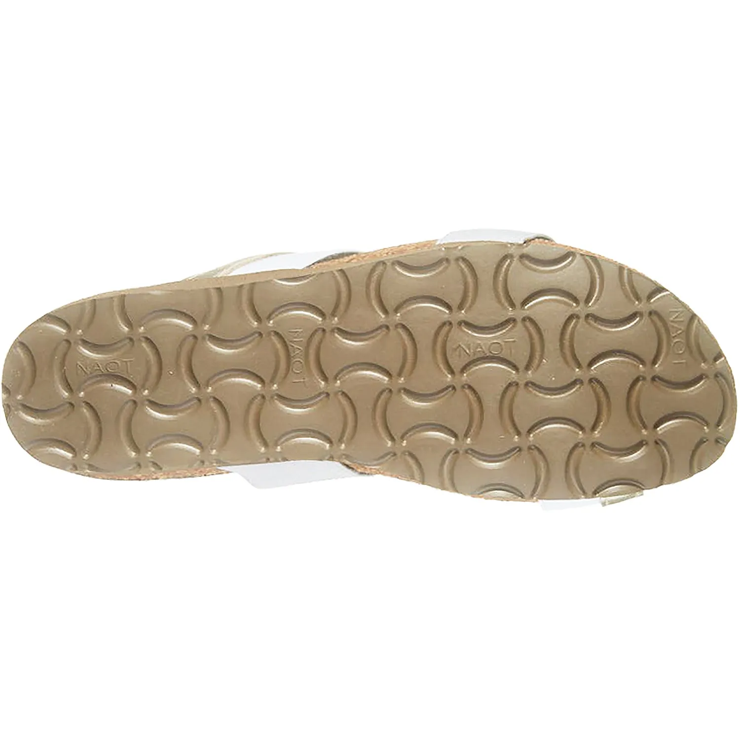 Women's Naot Frankie Radiant Gold/Ice Grey Leather/Elastic