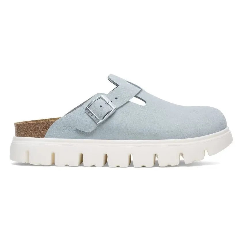 Women's Papillio Boston Chunky Suede Leather 1029585 Color: Baby Blue