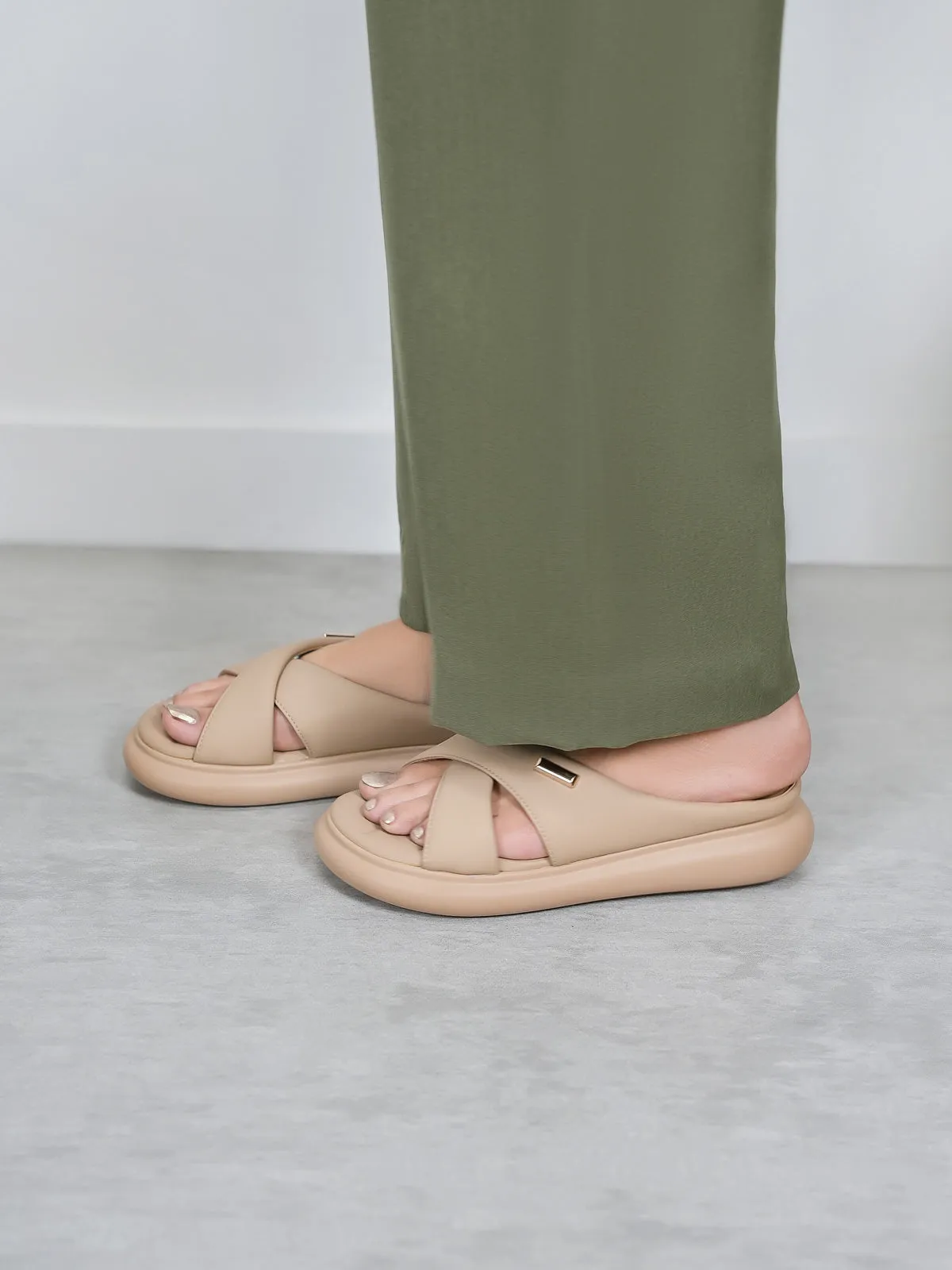 Womens "RICCI" Casual Comfy Slippers
