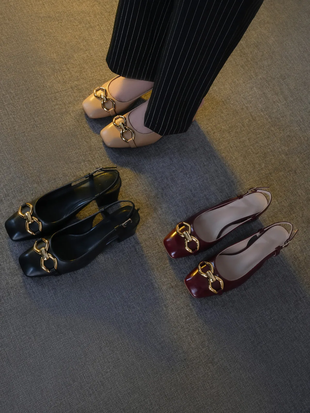 Womens "SEIKO" Stylish Block Heel Sandals