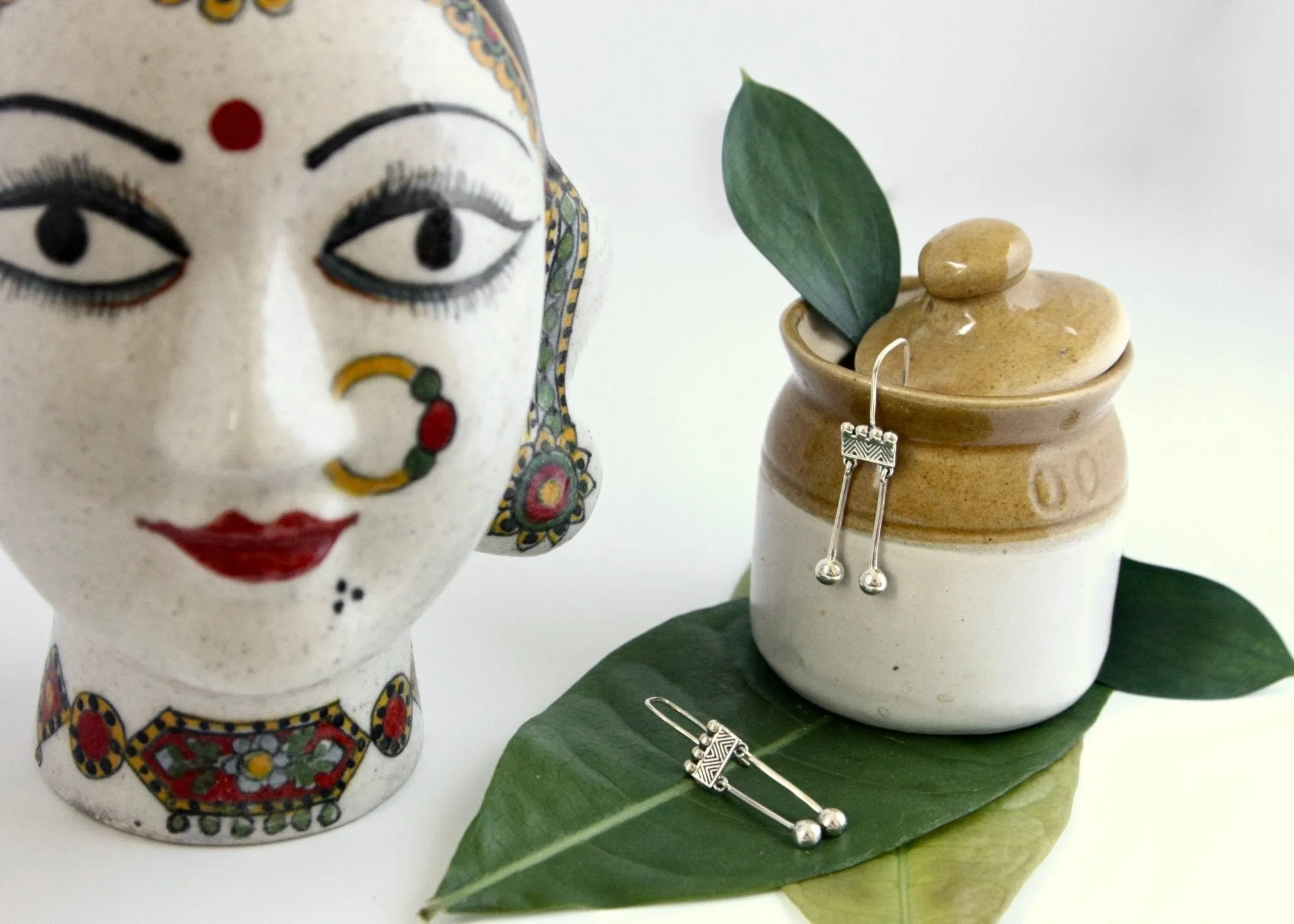 Won't-take-them-off, 'Kinari' rectangular fish hook danglers