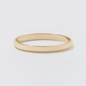 Yellow Gold Classic Wedding Band - Polished 2mm