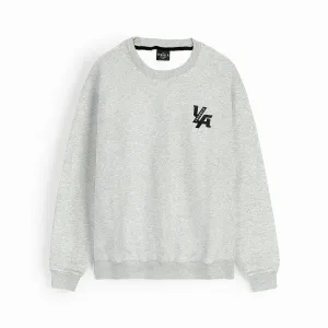 Young L.A Grey Embroidered Sweatshirt